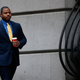 William Porter, one of six Baltimore City police officers charged in connection with the death of Freddie Gray last year
Rob Carr/Getty Images
